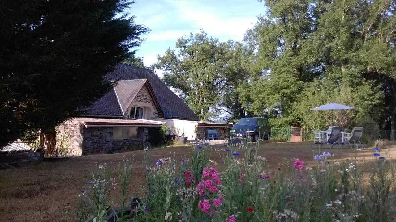 Gite De La Maison Bleue Villa Mirandol-Bourgnounac Exteriör bild